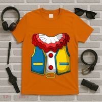 Clown Costume Funny Circus Play Halloween T-Shirt thumb 5
