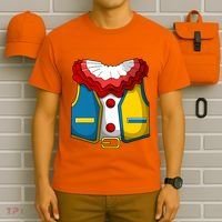 Clown Costume Funny Circus Play Halloween T-Shirt thumb 6