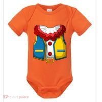 Clown Costume Funny Circus Play Halloween Baby Bodysuit thumb 0
