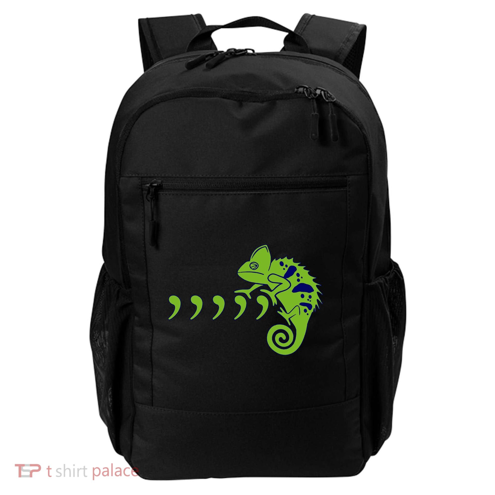 COMMA CHAMELEON FUNNY SONG PARODY MEME Backpack
