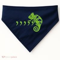 COMMA CHAMELEON FUNNY SONG PARODY MEME USA-Made Doggie Bandana thumb 0