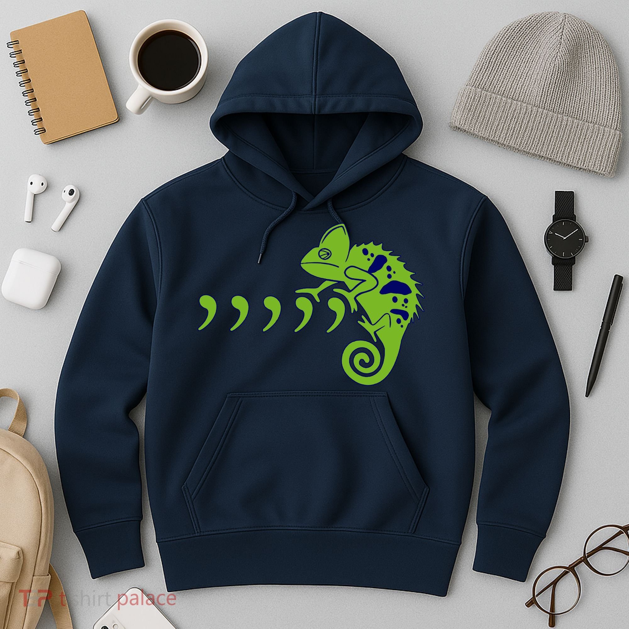 COMMA CHAMELEON FUNNY SONG PARODY MEME Hoodie