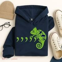 COMMA CHAMELEON FUNNY SONG PARODY MEME Hoodie thumb 4