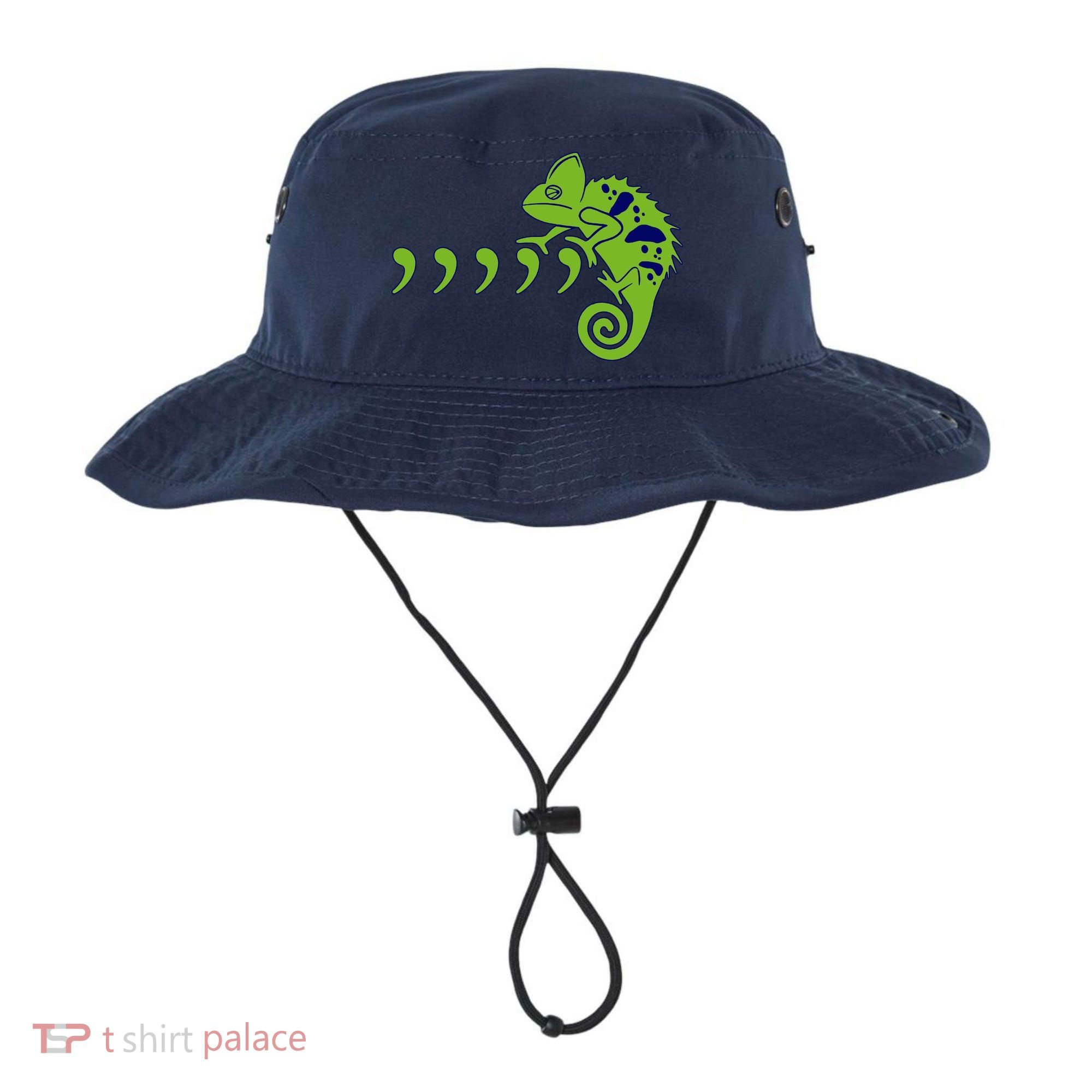 COMMA CHAMELEON FUNNY SONG PARODY MEME Bucket Hat