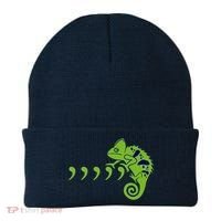 COMMA CHAMELEON FUNNY SONG PARODY MEME Beanie thumb 0