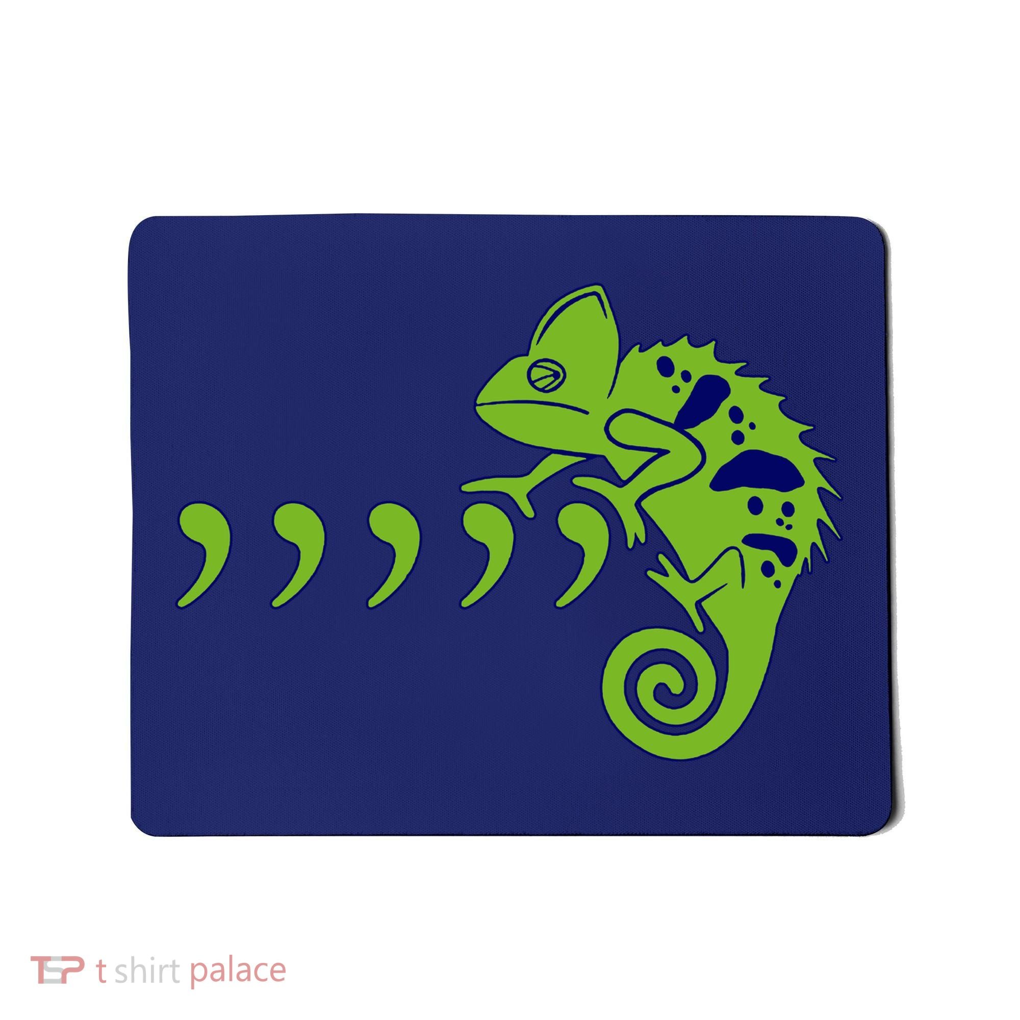 COMMA CHAMELEON FUNNY SONG PARODY MEME Mousepad