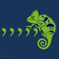 COMMA CHAMELEON FUNNY SONG PARODY MEME Toddler Hoodie thumb 2