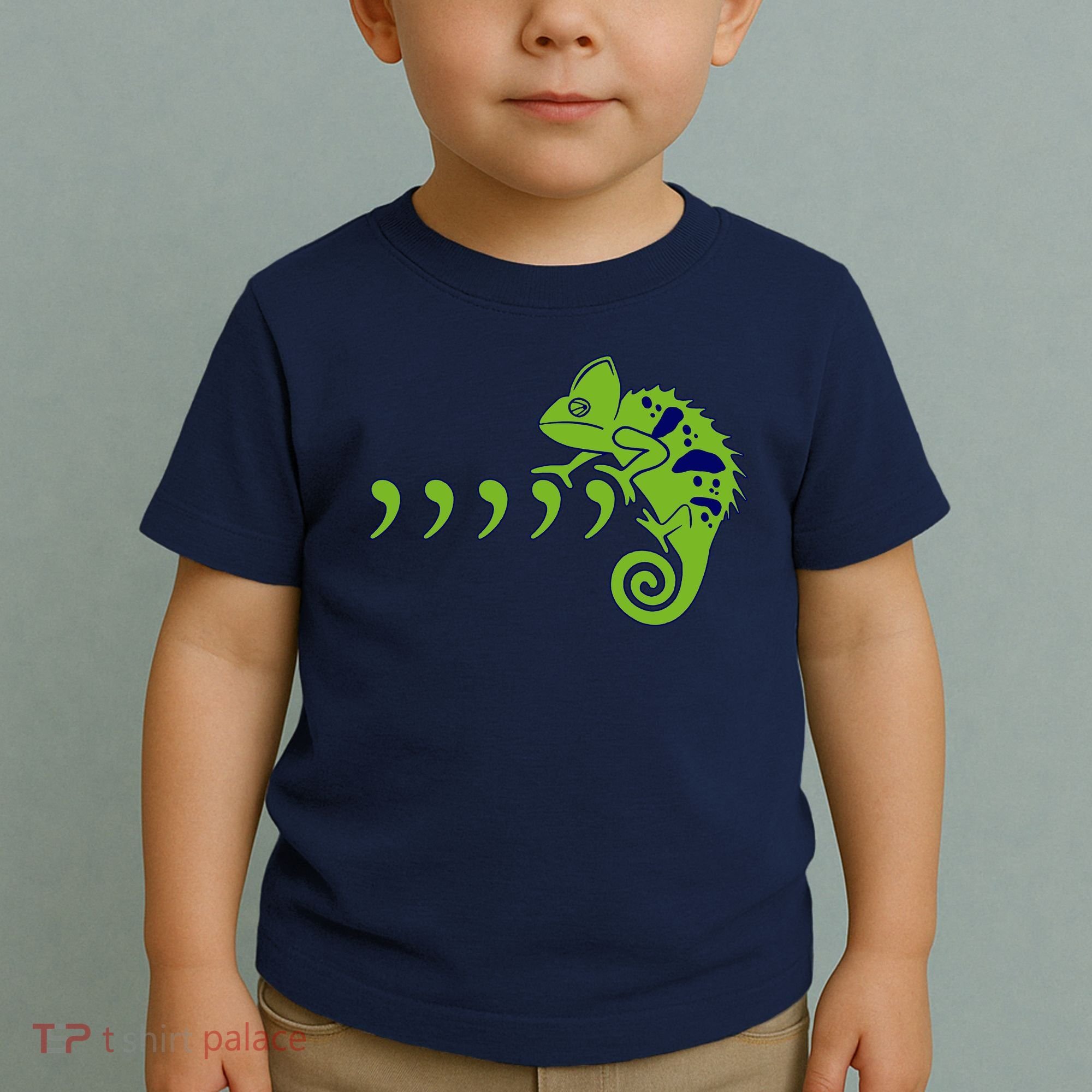 COMMA CHAMELEON FUNNY SONG PARODY MEME Toddler T-Shirt