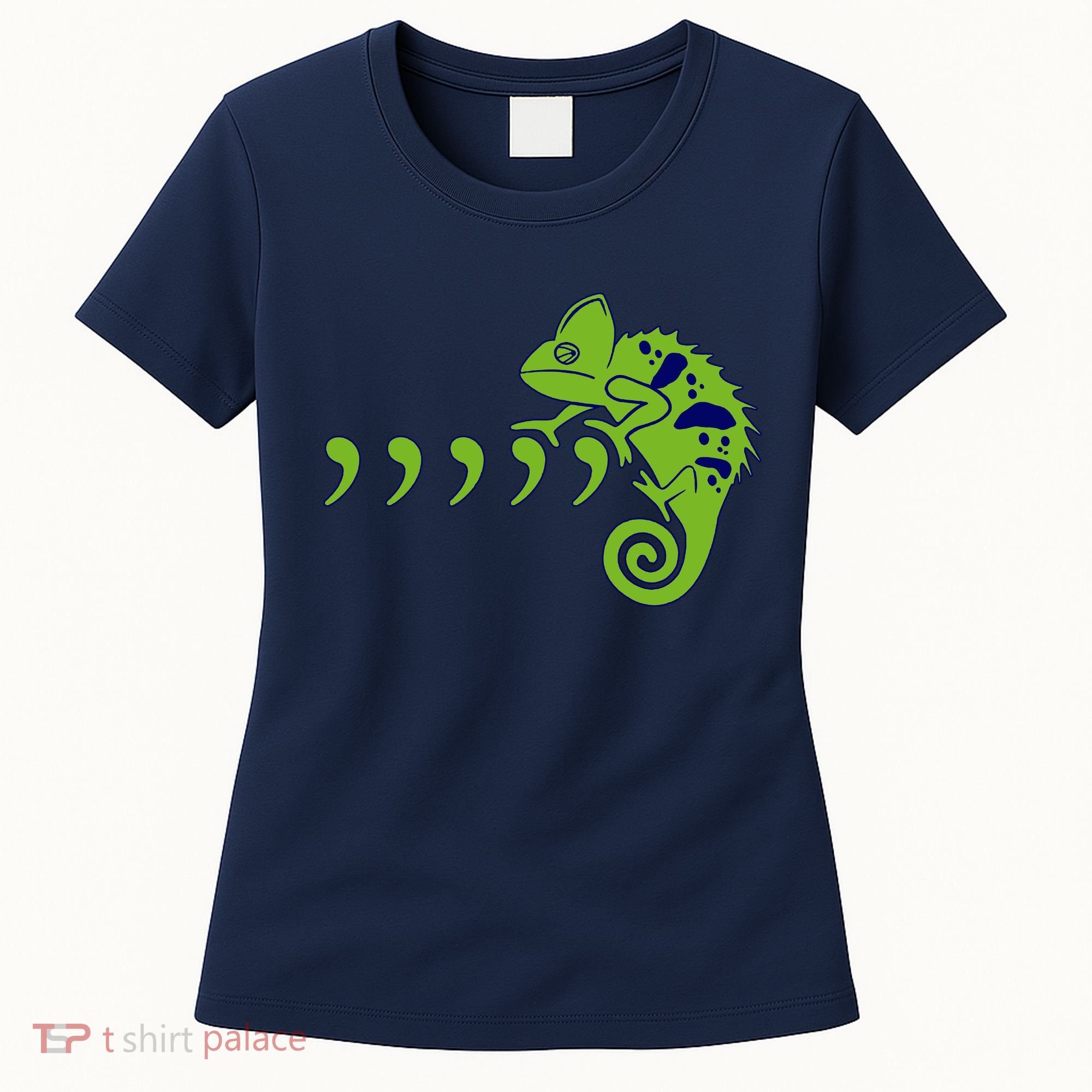 COMMA CHAMELEON FUNNY SONG PARODY MEME Women's T-Shirt
