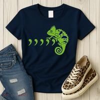 COMMA CHAMELEON FUNNY SONG PARODY MEME Women's T-Shirt thumb 3