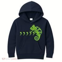COMMA CHAMELEON FUNNY SONG PARODY MEME Kids Hoodie thumb 0