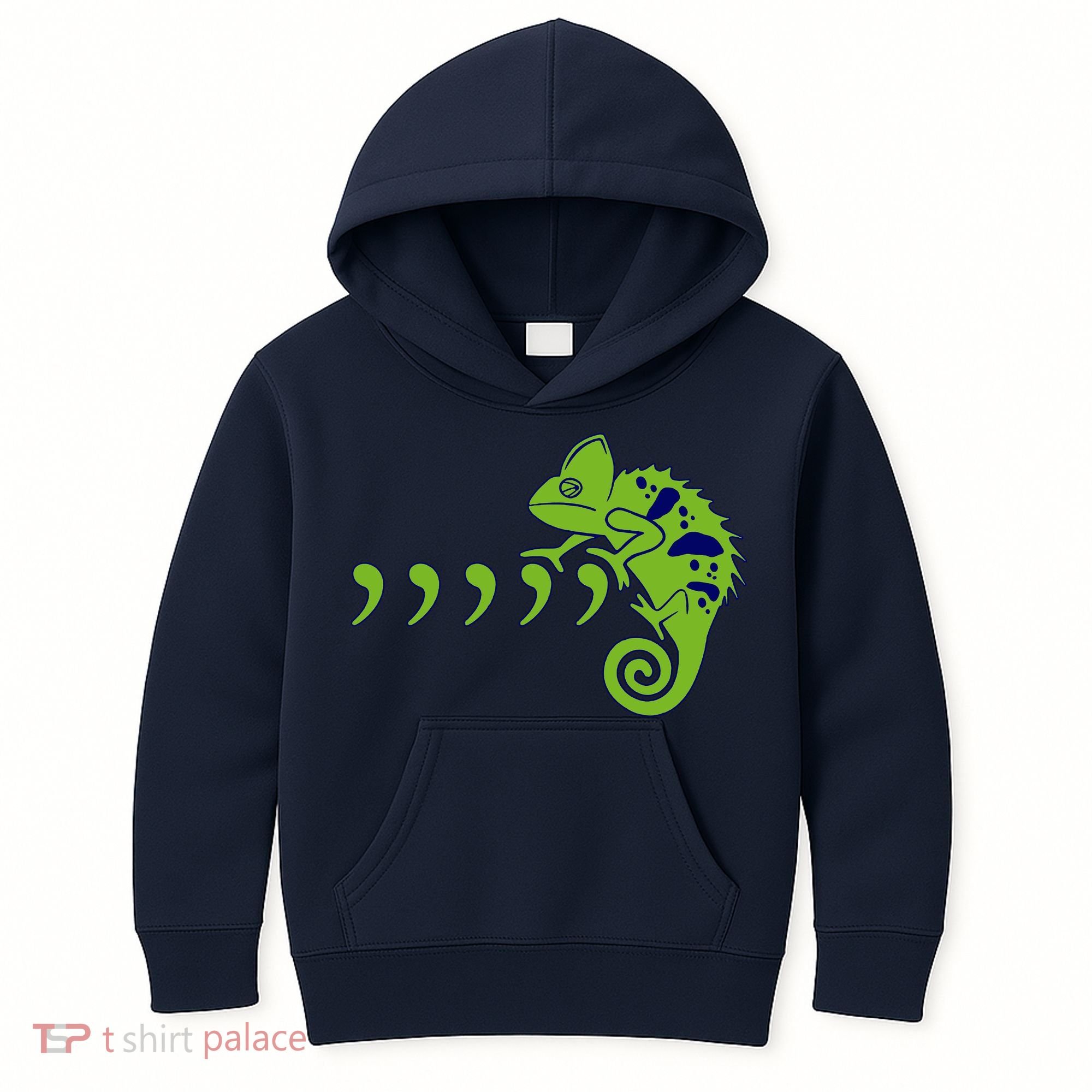 COMMA CHAMELEON FUNNY SONG PARODY MEME Kids Hoodie