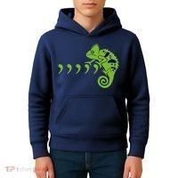 COMMA CHAMELEON FUNNY SONG PARODY MEME Kids Hoodie thumb 4