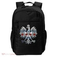 Cool Chicago Flag Polish Eagle Funny Illinois Emblem Backpack thumb 0