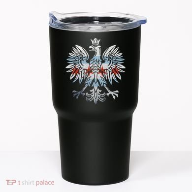 Cool Chicago Flag Polish Eagle Funny Illinois Emblem Tumbler
