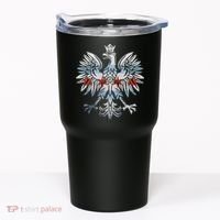 Cool Chicago Flag Polish Eagle Funny Illinois Emblem Tumbler thumb 0