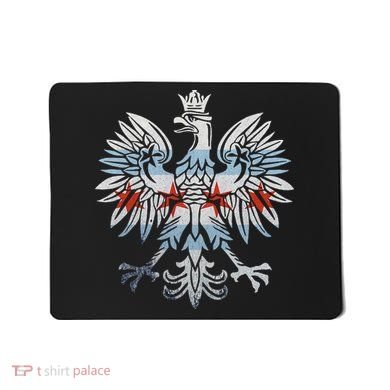 Cool Chicago Flag Polish Eagle Funny Illinois Emblem Mousepad