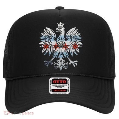Cool Chicago Flag Polish Eagle Funny Illinois Emblem Hat