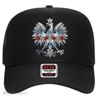 Cool Chicago Flag Polish Eagle Funny Illinois Emblem Hat thumb 0
