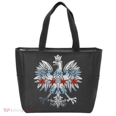 Cool Chicago Flag Polish Eagle Funny Illinois Emblem Bag