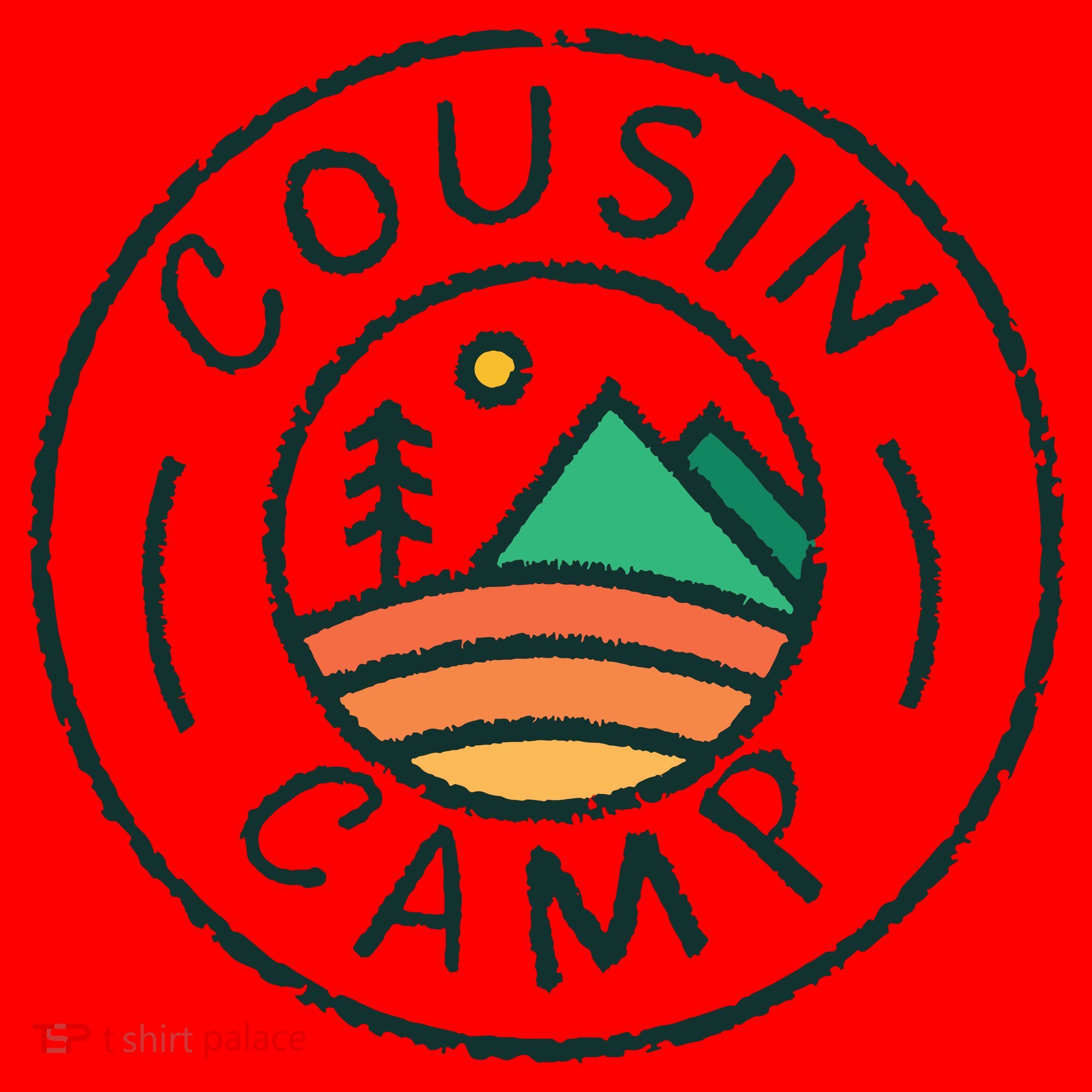 Cousin Camp Friends Summer Travel Family Camping Vacation Santa Hat