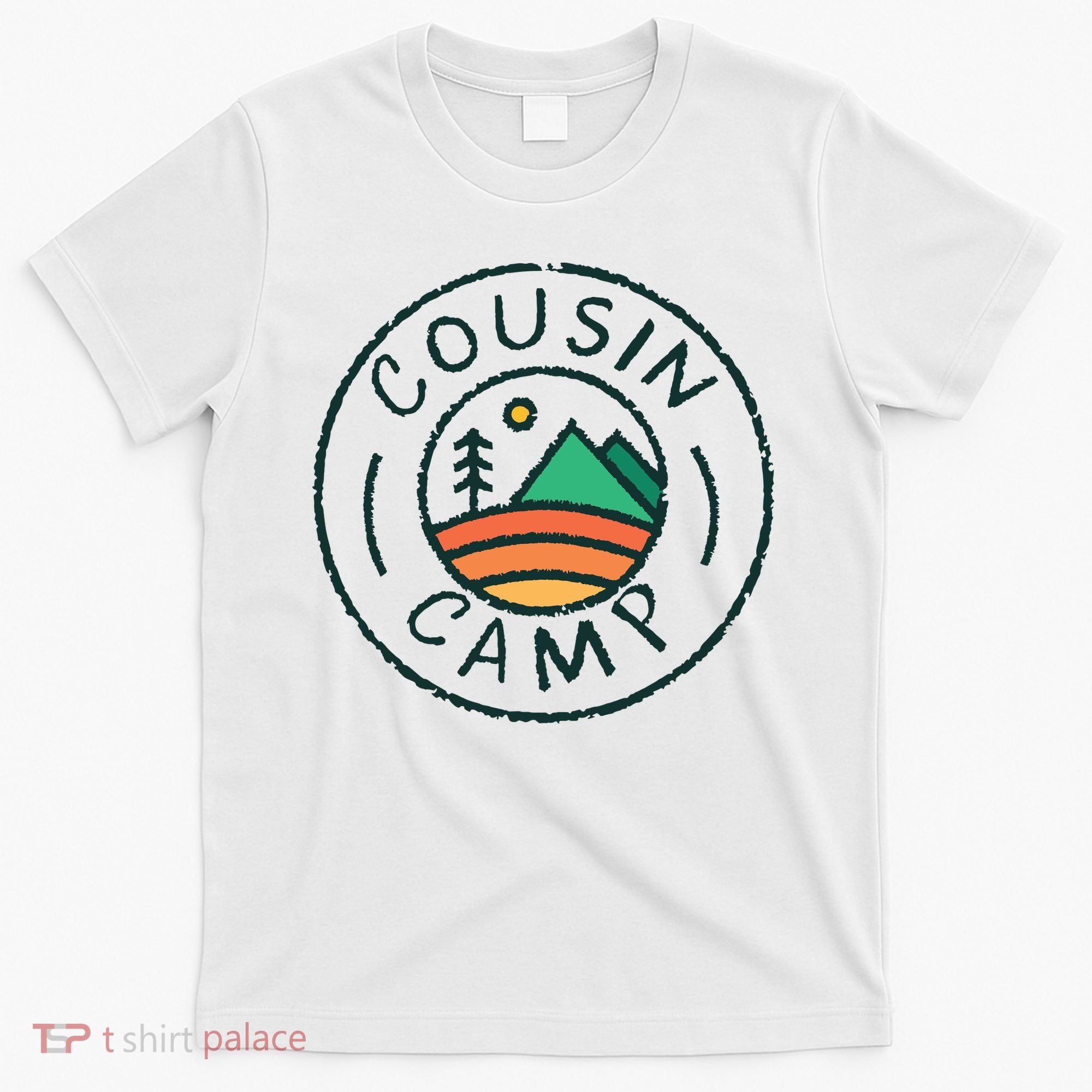 Cousin Camp Friends Summer Travel Family Camping Vacation T-Shirt