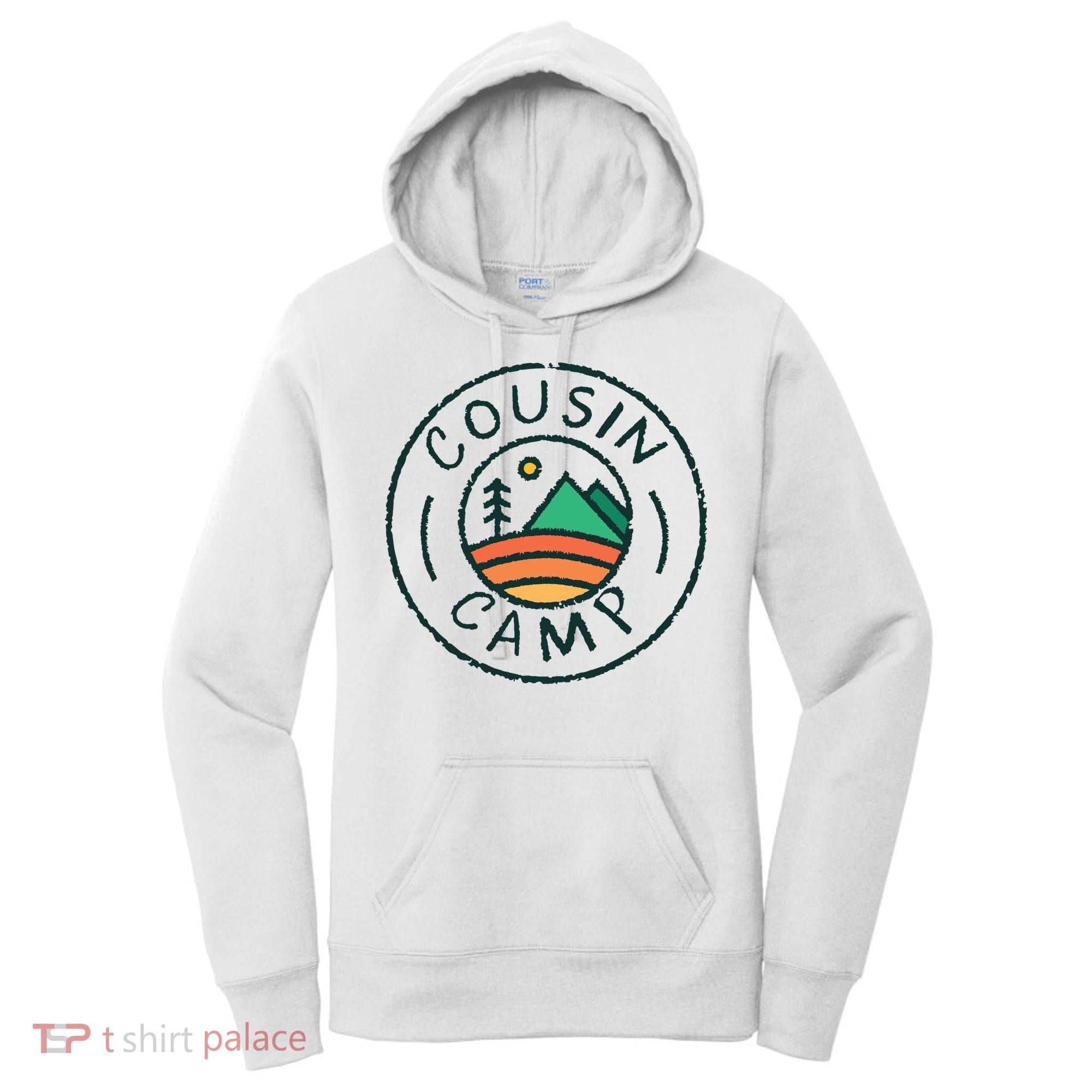 Cousin Camp Friends Summer Travel Family Camping Vacation Women's Hoodie