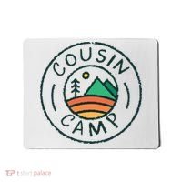 Cousin Camp Friends Summer Travel Family Camping Vacation Mousepad thumb 0