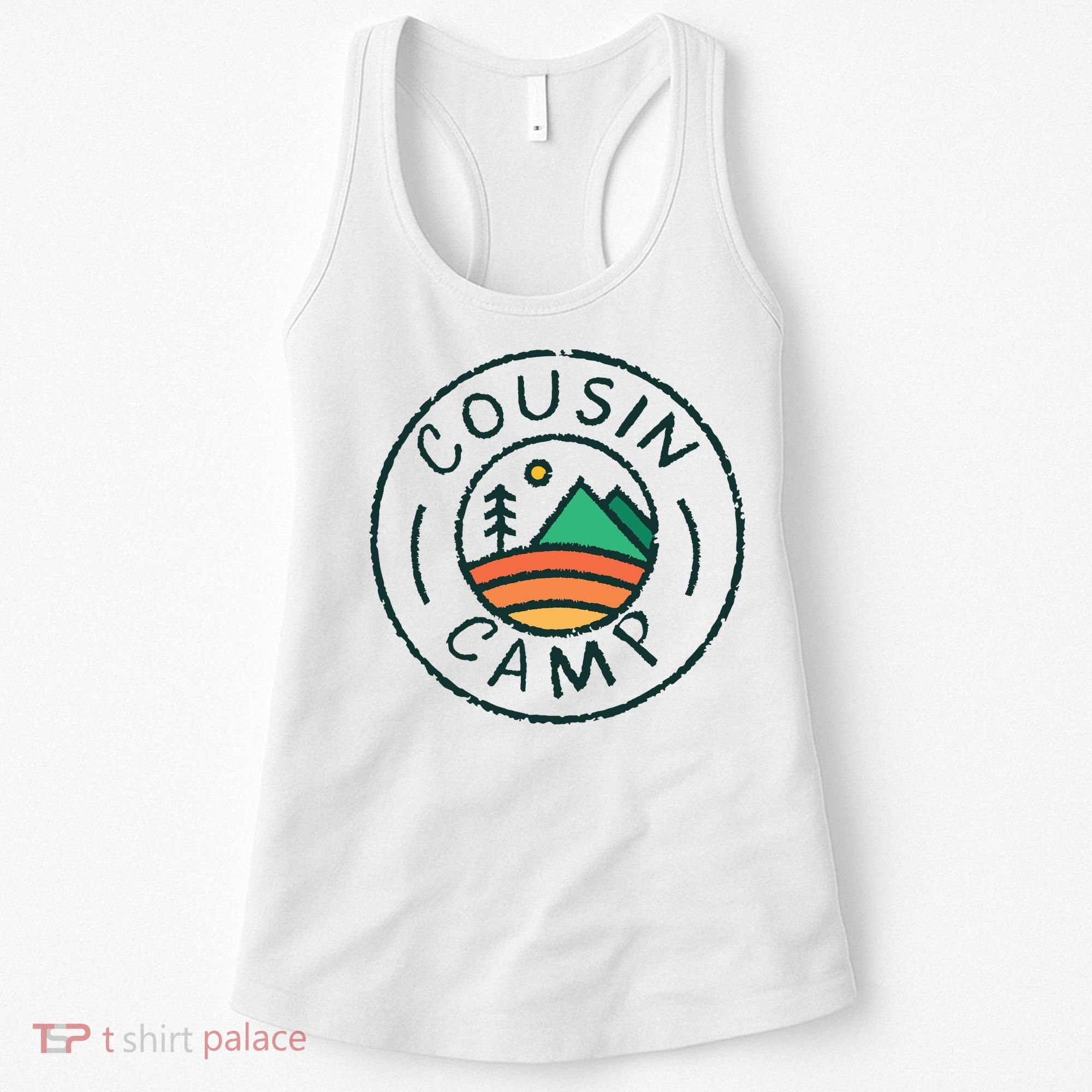 Cousin Camp Friends Summer Travel Family Camping Vacation Women's Tank Top