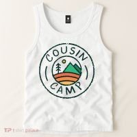 Cousin Camp Friends Summer Travel Family Camping Vacation Tank Top thumb 2
