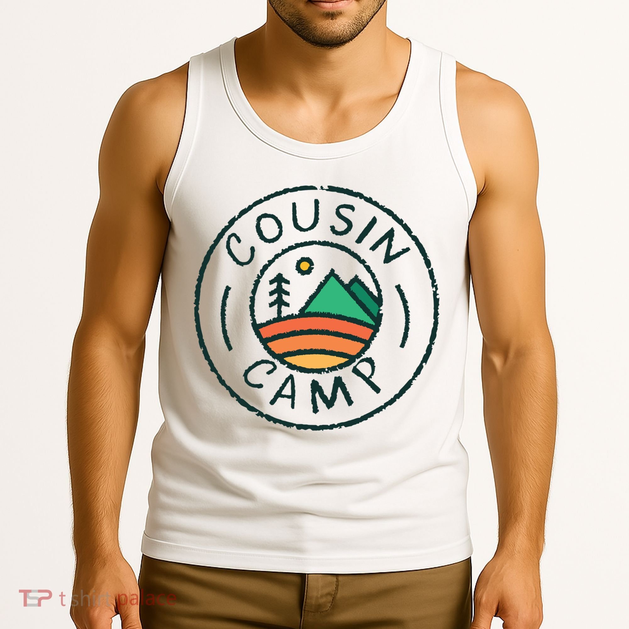 Cousin Camp Friends Summer Travel Family Camping Vacation Tank Top