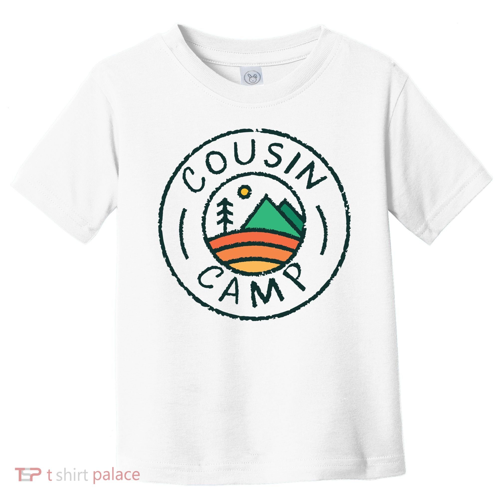 Cousin Camp Friends Summer Travel Family Camping Vacation Toddler T-Shirt