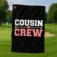 Cousin Crew Gift Golf Towel thumb 1