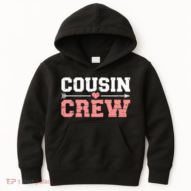 Cousin Crew Gift Kids Hoodie
