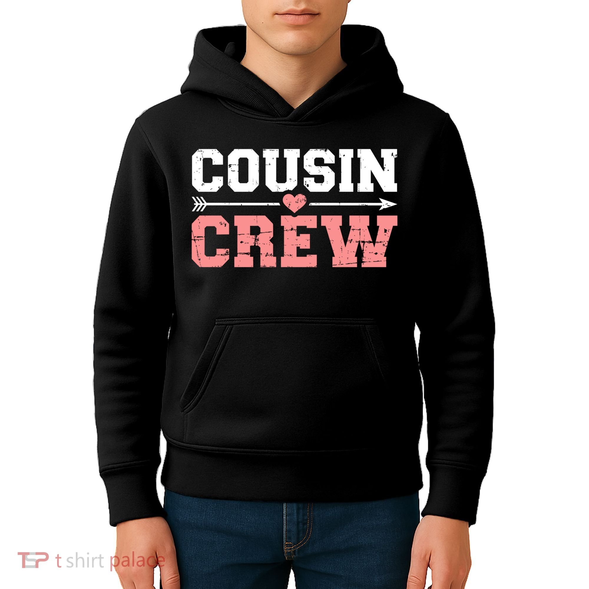 Cousin Crew Gift Kids Hoodie