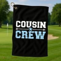 Cousin Crew Gift Golf Towel thumb 1