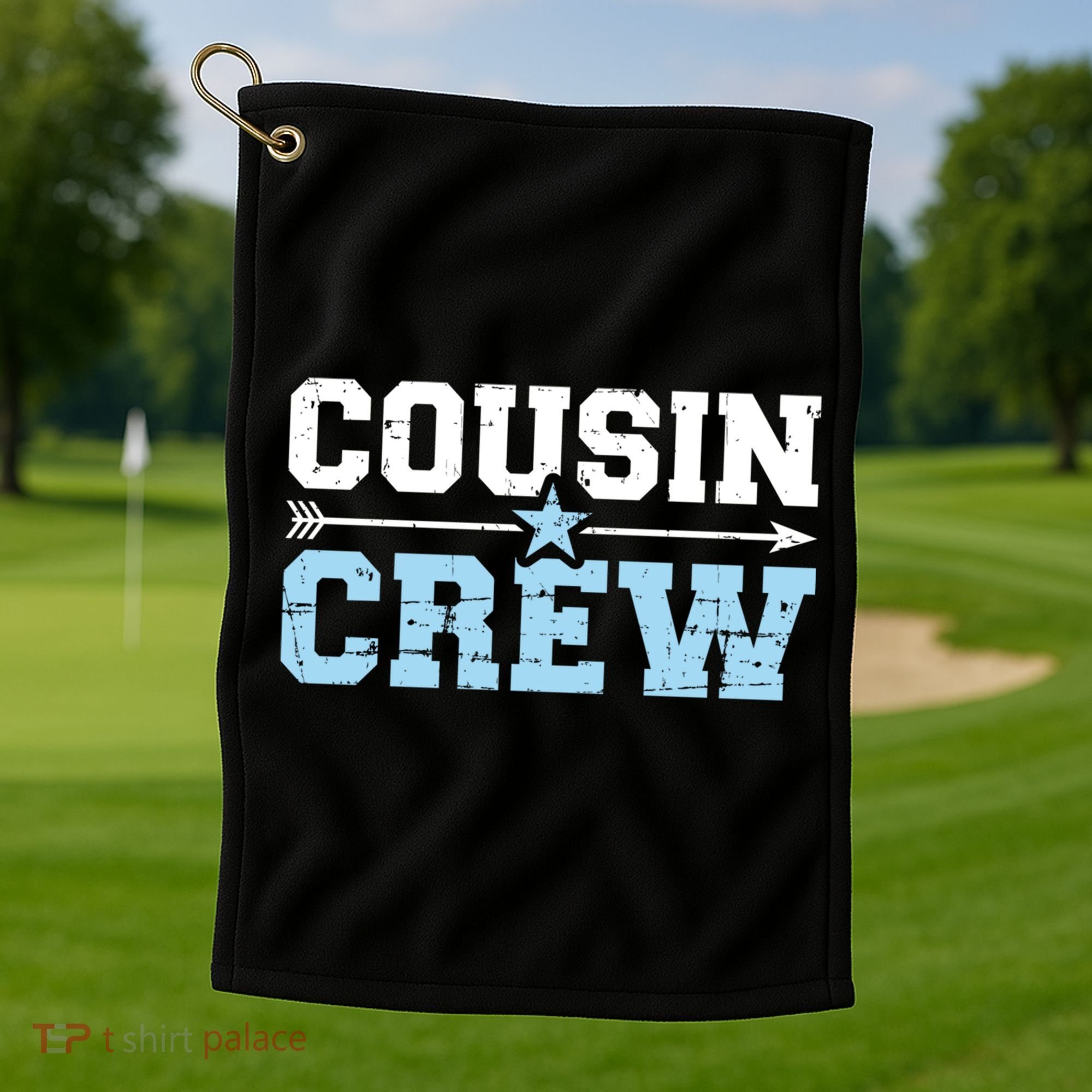 Cousin Crew Gift Golf Towel
