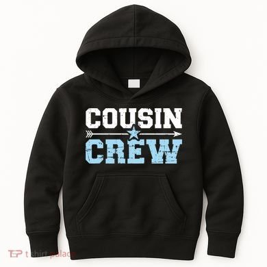 Cousin Crew Gift Kids Hoodie