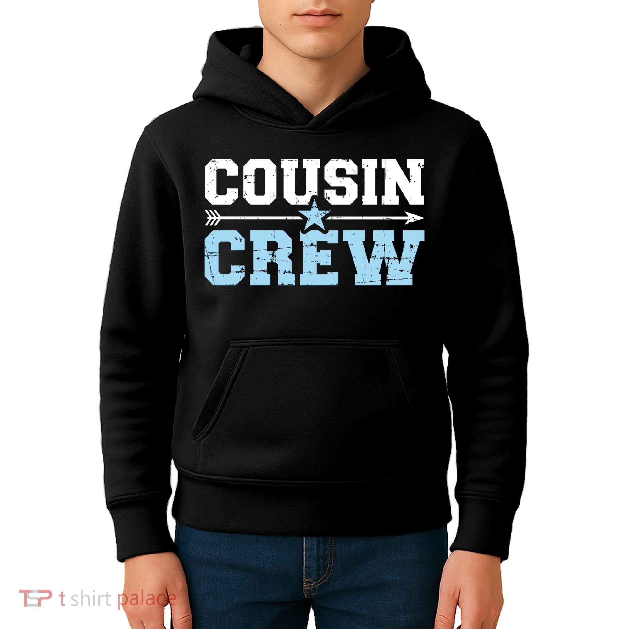 Cousin Crew Gift Kids Hoodie
