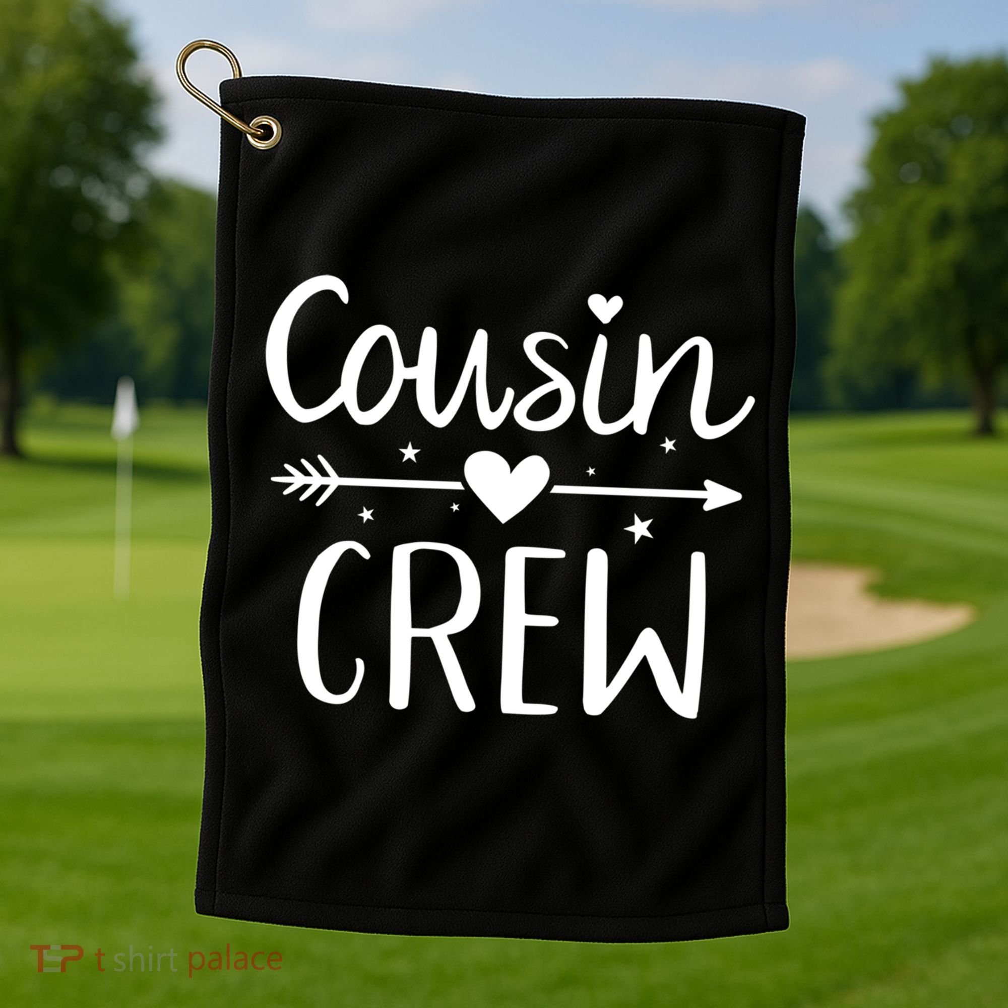 Cousin Crew Gift Golf Towel