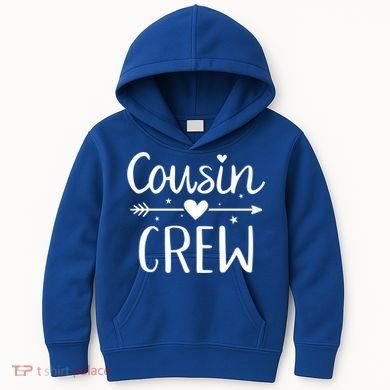 Cousin Crew Gift Kids Hoodie