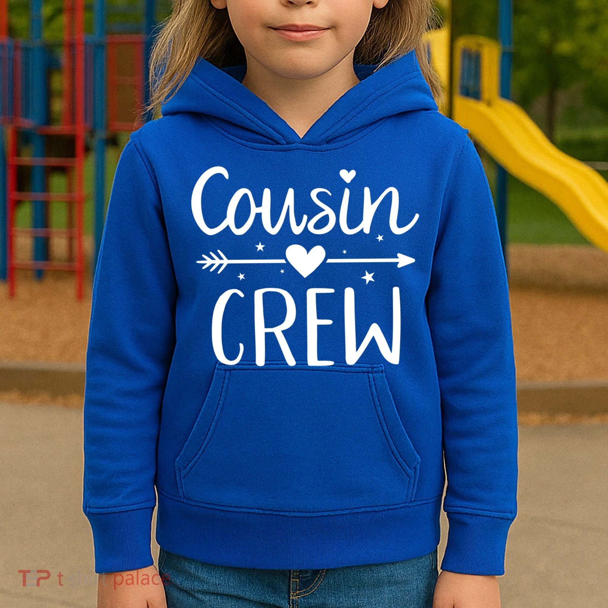 Cousin Crew Gift Kids Hoodie