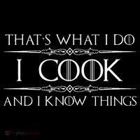 Chef & Cook Gifts I Cook & I Know Things Funny Cooking Coffee Mug thumb 5