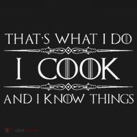 Chef & Cook Gifts I Cook & I Know Things Funny Cooking Women's Hoodie thumb 2