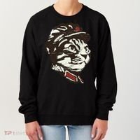 Communist Cat Graffiti Women's Sweatshirt thumb 0