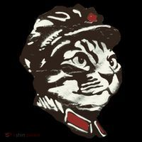 Communist Cat Graffiti Long Sleeve Shirt thumb 2