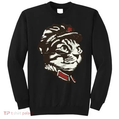 Communist Cat Graffiti Sweatshirt