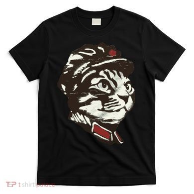 Communist Cat Graffiti T-Shirt
