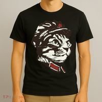 Communist Cat Graffiti T-Shirt thumb 3