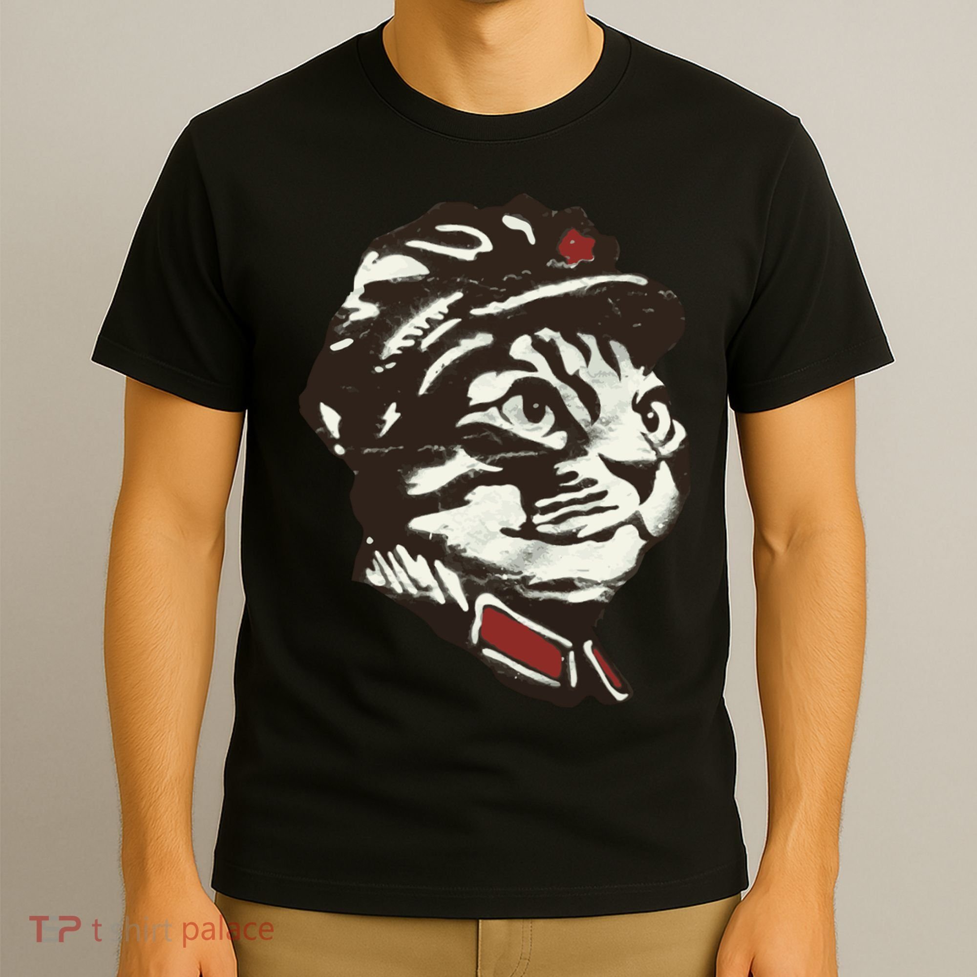 Communist Cat Graffiti T-Shirt